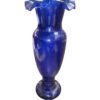 Váza modré sklo