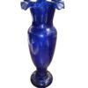 Váza modré sklo