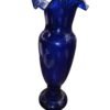 Váza modré sklo