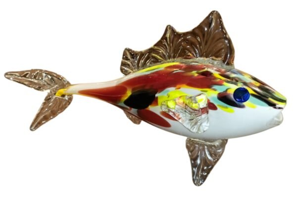 Ryba barevné sklo 2