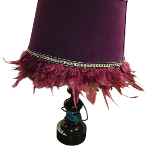 Lampa s peříčkama