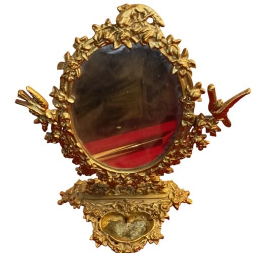 Zrcadlo zlatý dekor