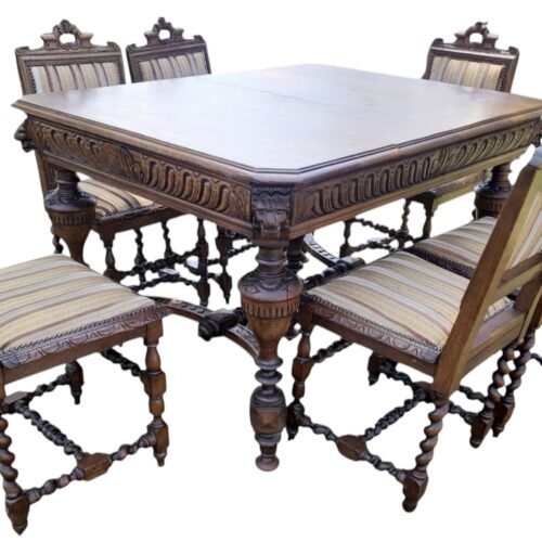 Rustikální jídelní sestava